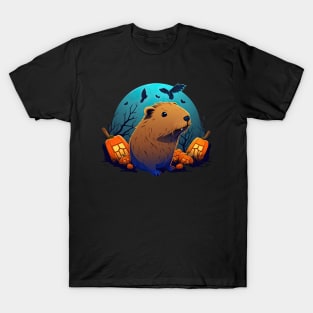 Halloween Capybara T-Shirt